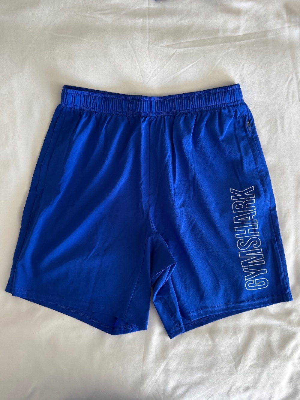 Gymshark | Arrival 7" Shorts (Sport Blue) - Small